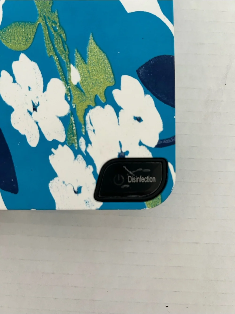 UVC Phone Sanitizer & Charging Case - Blue Floral